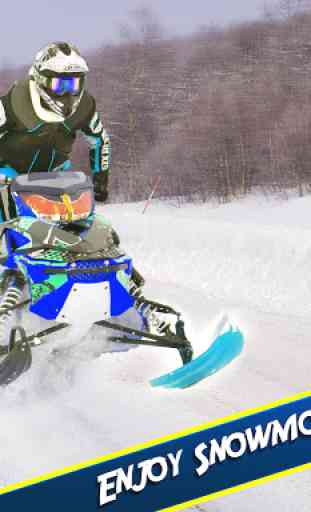 ATV Snow Bike: Quad Bike Snowmobile Racing 3