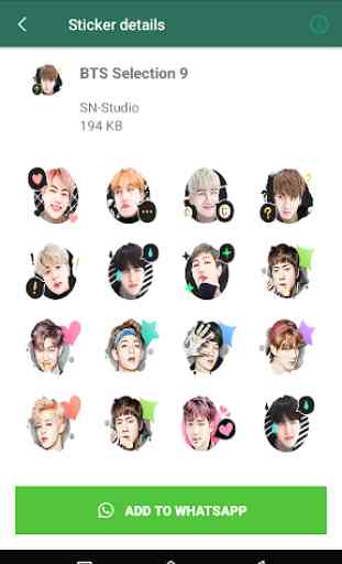 BTS Stickers for Whatsapp 2