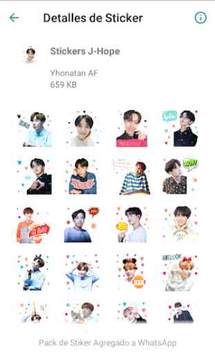 BTS Stickers KPop para Whatsapp 4