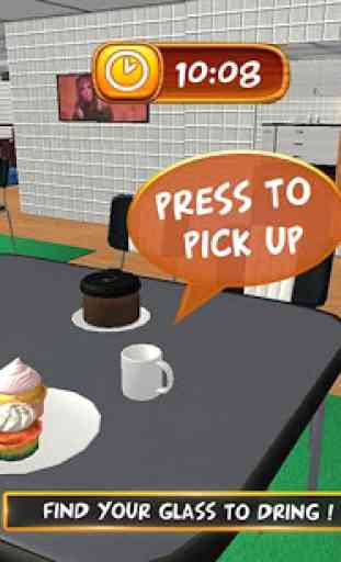 Chef virtuel jeu de cuisine 3D: super cuisinier 2