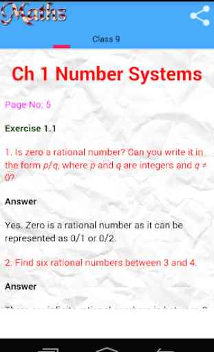 Class 9 Maths Solutions 2