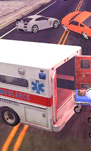 conduite de secours en ambulance de la ville 1