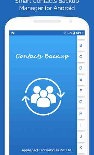 Contacts Backup - Sauvegarde de contacts 1