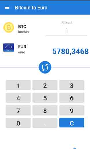 Convertisseur Euro en Bitcoin / EUR en BTC 3