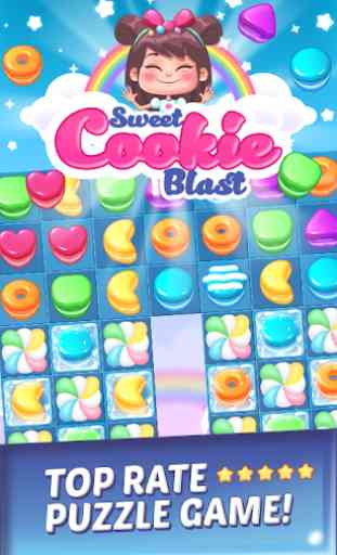 Cookie - Jam Blast Crush Match 3 Puzzle Games 2