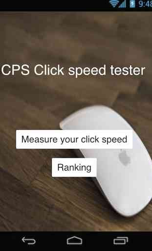 CPS Click speed tester 1