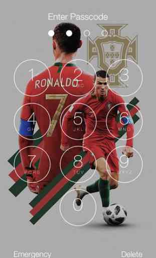 Cristiano Ronaldo Lock Screen 2
