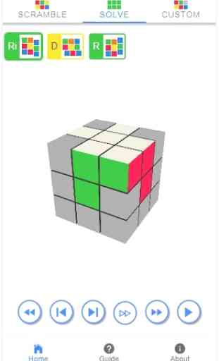 Cubesolver - Rubik's cube solving trainer 2