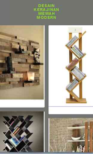 Design élégant de meubles en bois 1
