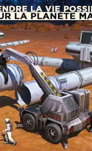 Espace Ville Construction Simulateur Planète Mars 1