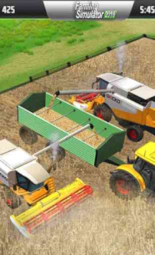 Farming simulator 2018: moissonneuse batteuse 3d 4