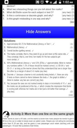 Grade 12 Mathematical Literacy Mobile Application 3