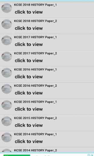 HISTORY KCSE PAST PAPERS & Answers. 3