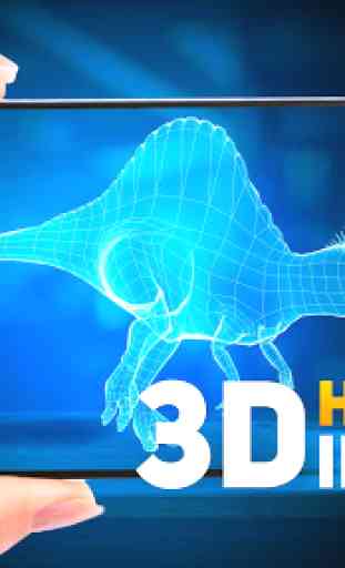 HoloLens Dinosaurs park 3d hologram PRANK GAME 2