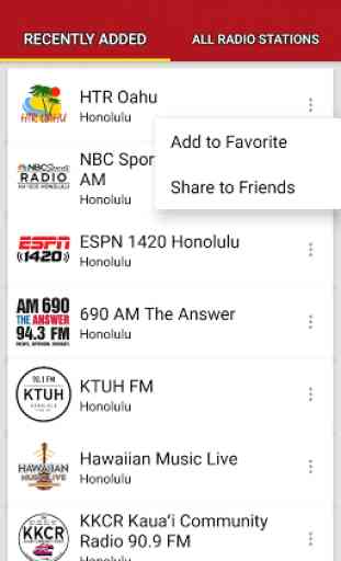 Honolulu Radio Stations - Hawaii, USA 2