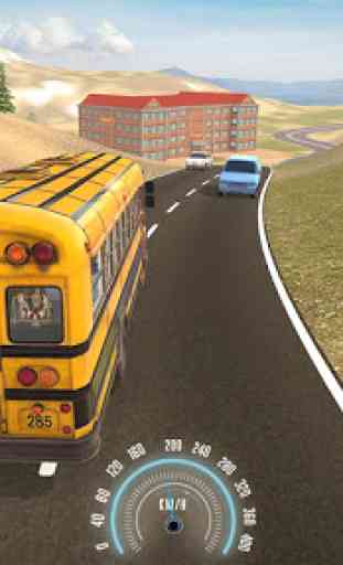 Hors route École Autobus Conduite Simulateur 4
