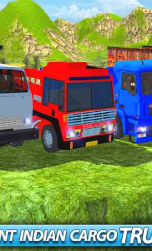 Indien cargaison un camion chauffeur simulateur 3