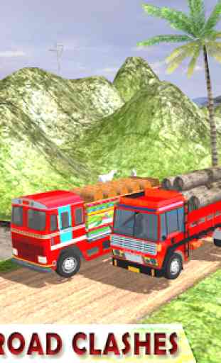 Indien cargaison un camion chauffeur simulateur 4