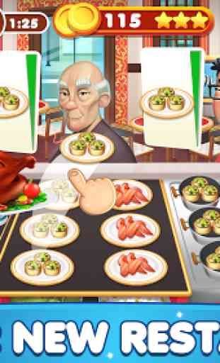 Jeux de Cuisine - Chef aliments Restaurant Craze 4