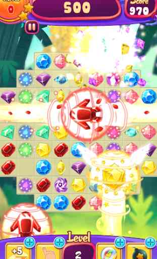 Jewel Classique - Meilleur diamant Match 3 Puzzle 2