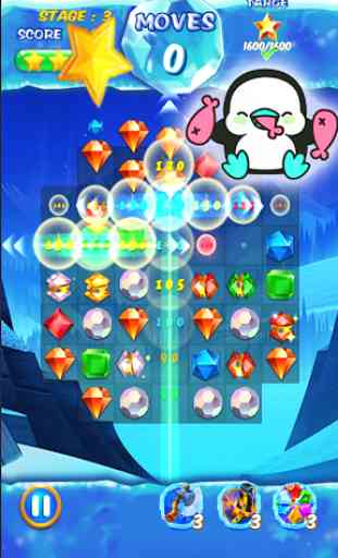 Jewels Blast Mania - Match 3 Puzzle Diamond Crush 3
