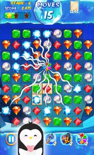 Jewels Blast Mania - Match 3 Puzzle Diamond Crush 4