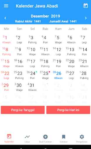 Kalender Jawa Abadi 2020 1