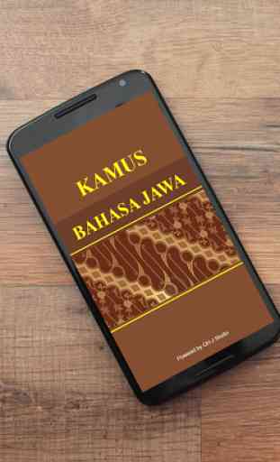 Kamus Bahasa Jawa Offline 1