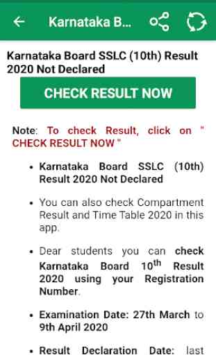 Karnataka Board Result 2020 3