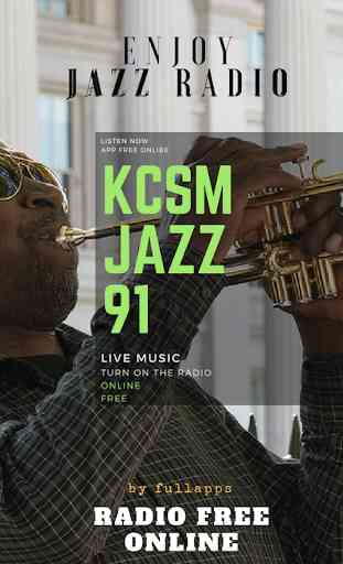 KCSM Jazz 91 ONLINE FREE APP RADIO 1