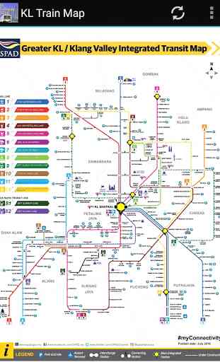Klang Valley MRT LRT train Carte 2018 1
