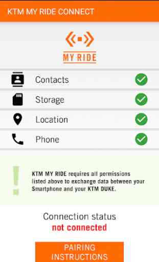 KTM MY RIDE CONNECT 3