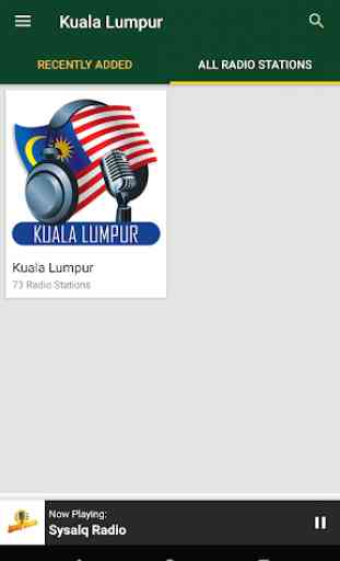 Kuala Lumpur Radio Stations - Malaysia 4