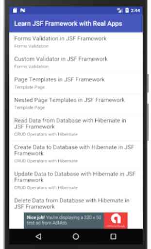 Learn JSF Framework with Real Apps 2
