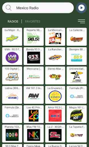 Mexico Radio Stations Online 1