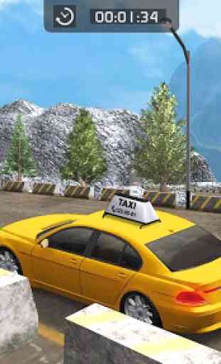 Mountain Taxi Driver: Driving 3D Games 2
