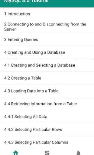 MySQL 8.0 Tutorial - Free Offline Learning App 1