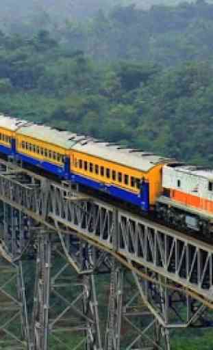 Nouvelle Indonésie Trains Fond d'écran 1