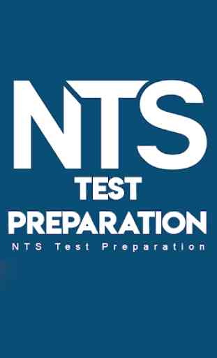 NTS Test Preparation 3