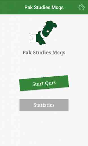 Pak Studies Affairs MCQs 1