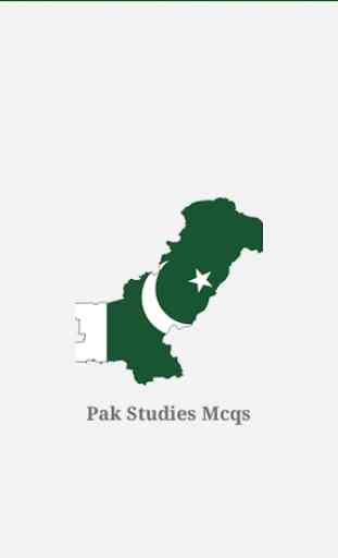 Pak Studies Affairs MCQs 4