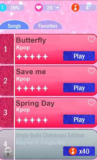 Piano Kpop Tiles : Korean Music Songs Kdrama 2