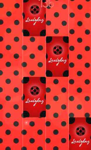Piano Tiles Ladybug Noir 2019 4