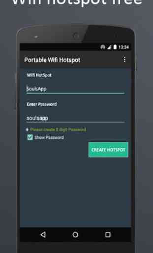 Portable WiFi Hotspot : WiFi Tether 1