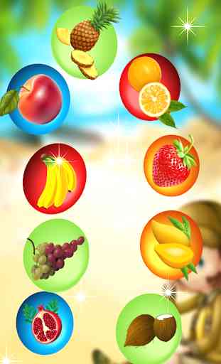 Préparer le jeu de fruits frais Fruit Juice Maker 2
