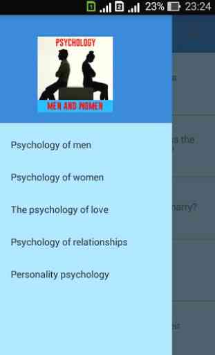 Psychology of men and women and relationships 1