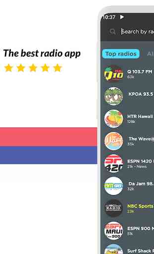 Radio Hawaï : Radio FM gratuite 1