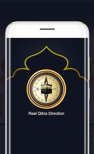 Real Qibla Compass trouver la Qibla pour la prière 1