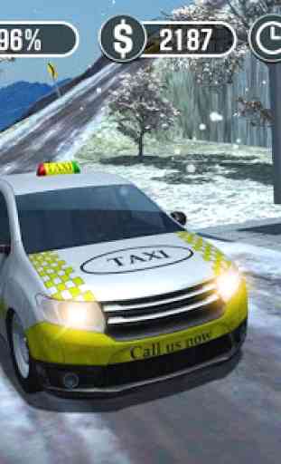 Real Taxi Driver Simulator - Hill Station Sim 3D 2