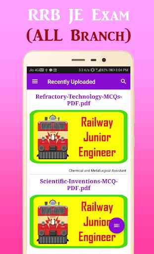 RRB Junior Engineer JE Exam 2019 - All Branch 1